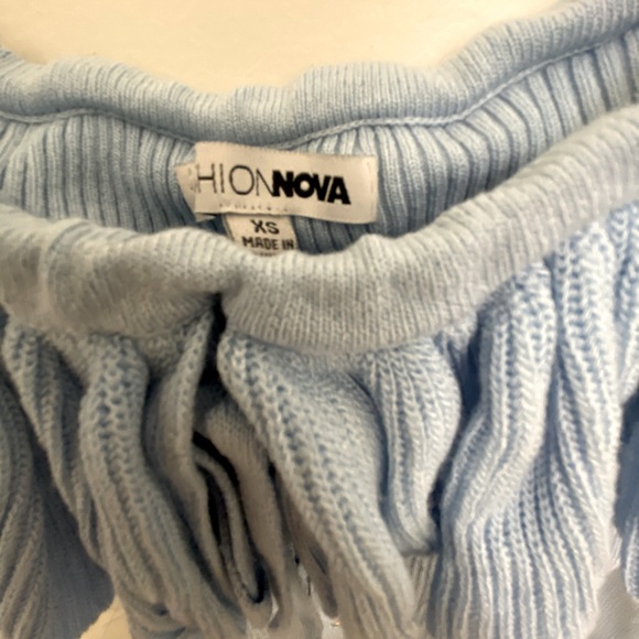 Off the shoulder long sleeve dress - Picture 3 of 4